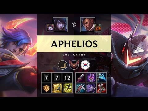 Aphelios ADC vs Lucian - KR Grandmaster Patch 25.14