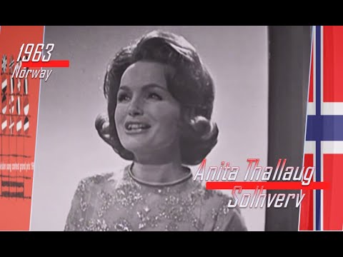 eurovision 1963 Norway 🇳🇴 Anita Thallaug - Solhverv ᴴᴰ