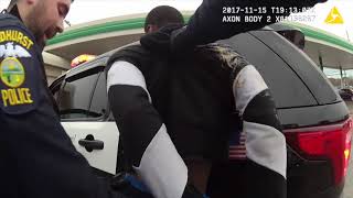 Lyndhurst bank robbery arrest body cam