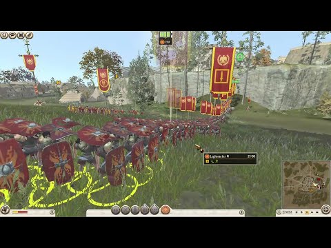 UNBELIEVABLE Defence!! The Shield Wall Is Unbreakable!! ep40. Total War Rome II- Rome Campaign