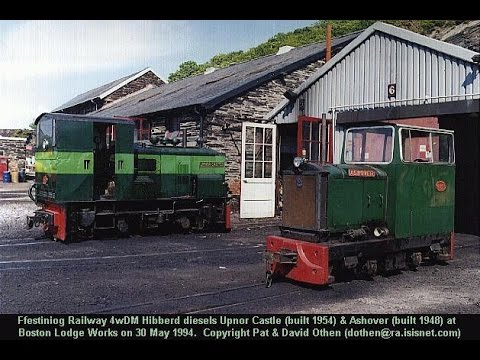 Ffestiniog & Welsh Highland Railway diesel locos 1994-2000