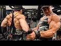MONSTER BACK AND BICEPS WORKOUT! || Tristyn Lee