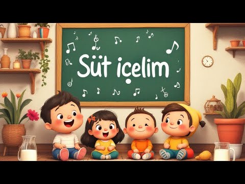 Süt İçelim | Eğlenceli ve Neşeli Çocuk Şarkıları | Güldürmez Ailesi