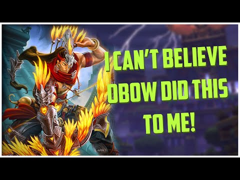 I CAN'T BELIEVE OBOW DID THIS TO ME! HOU YI RANKED S8 SMITE
