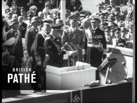 Mrs. Von Horthy Launches Prince Eugene (1938)