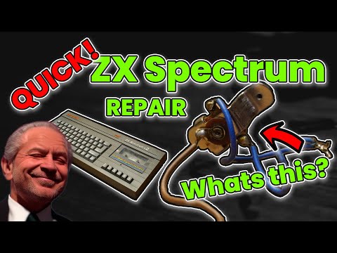 Factory Mistakes and Dodgy Power Socket - ZX Spectrum 128k +2