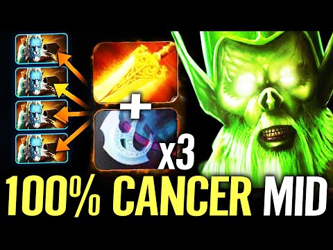 🔥 NECROPHOS Manta + Radiance NEW META MID — 400DPS Cancer Burning 100% Counter PL Dota 2 Pro