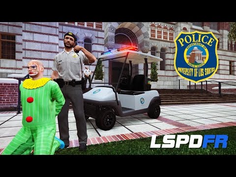 GTA 5 LSPDFR - University Campus Police Patrol