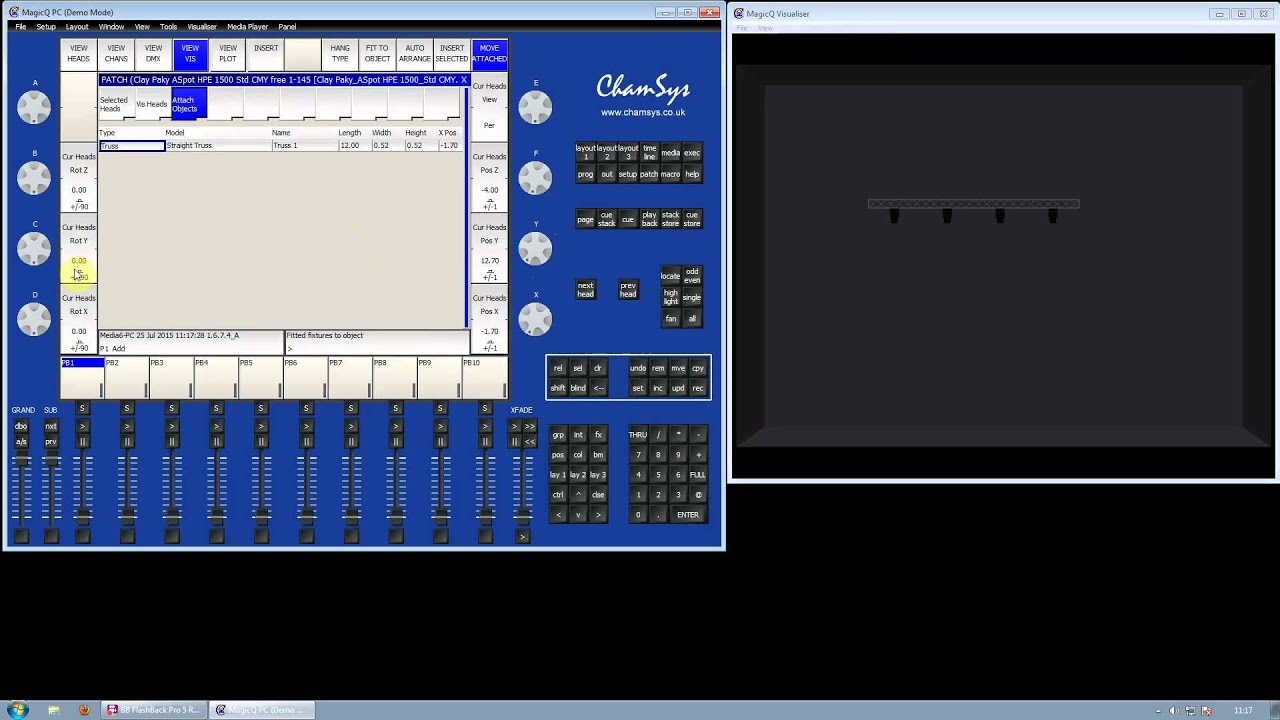ChamSys MagicQ Tutorial MagicVis