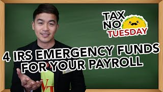 4 IRS Emergency Funds for Your Payroll