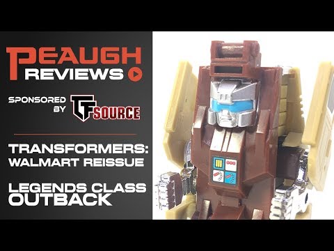 Video Review: Transformers Reissue G1 Autobot OUTBACK Minibot
