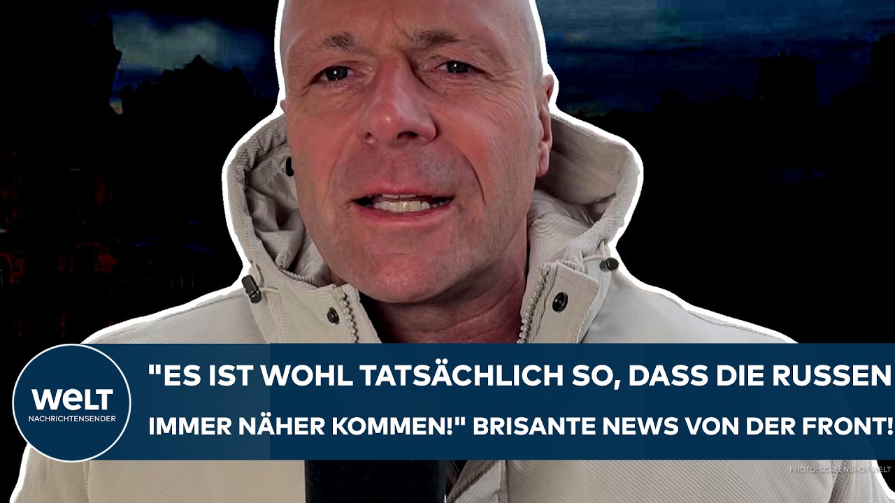PUTINS KRIEG: "Es ist wohl tatsächlich so, dass die Russen immer näher kommen!" Brisante Front-News!