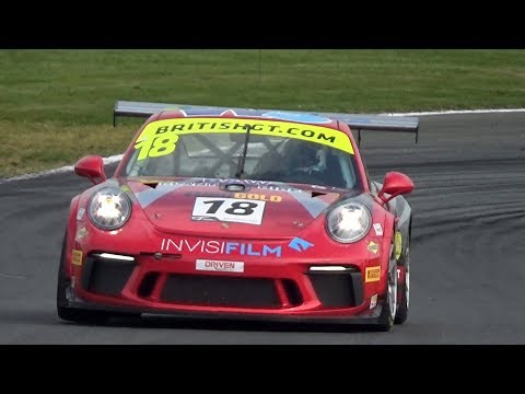 Porsche 911 991 GT3 Cup 4.0 - Engine Sound on Track!