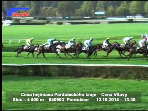 12.10.2014 - 4. dostih - Cena hejtmana Pardubického kraje - cena Vltavy