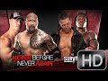 WWE Survivor Series 2011 The Rock And John ...