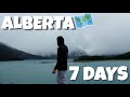 How To Travel Alberta 7 Day Itinerary
