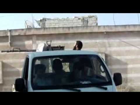 استهداف حاجز الكهرباء في قرية الخالدية  في ريف حمص الشمالي بواسطة رشاش 14 من قبل كتائب ابن الوليد