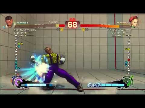 DSC-ANSATSUKEN(Dudley) VS JV-DSC-KNOWLEDGE(Cammy)