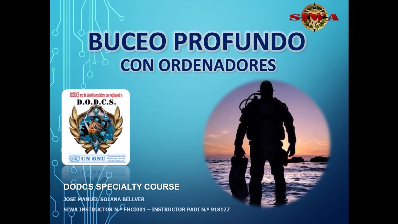 BUCEO PROFUNDO CON ORDENADORES