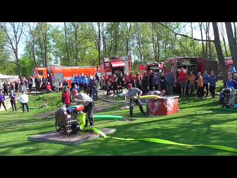 SDH Metylovice: Janovice muži na okrskové soutěži 2019 - první pokus