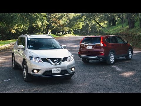 Comparativa: Honda CR-V vs  Nissan X-Trail 2015