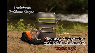 Produkttest Product Review: camping cookware set from Shayson German