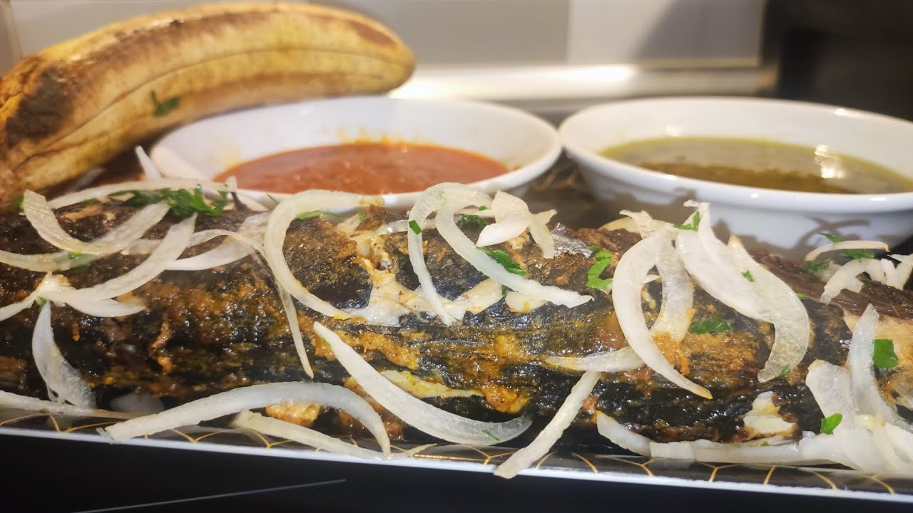 CAMEROONIAN ROASTED FISH 😋😋😋