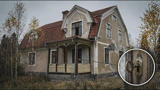 Deixaram a chave na porta desta mansão sueca abandonada há 20 anos!