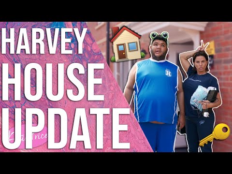 HARVEY HOUSE TOUR UPDATE (HARVEY GETS A SURPRISE!!)