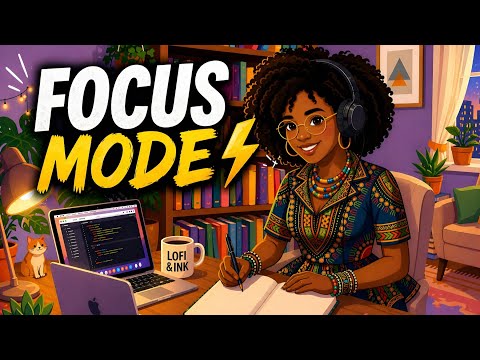 Afrobeats Lofi for Deep Focus ⚡ High Energy Flow for Work & Study (No Lyrics)