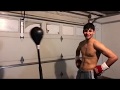 Ryan Garcia Demonstrates How To Use The Cobra Bag
