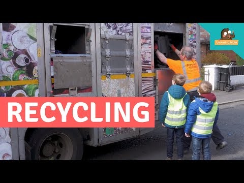 A Tour in a Recycling Factory - Why is Recycling Important? - Recycling for Kids - Kids Recycling