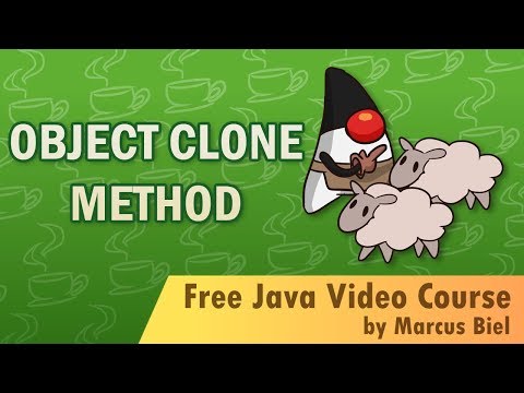 Java For Beginners 19 Object Clone Method