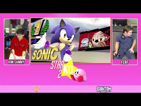Star KO 2 Losers Semifinals KnK | Lee (Meta Knight) vs Ferf (Sonic)