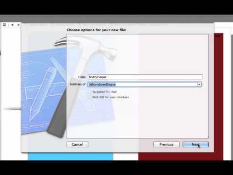 How to Create a Modal Segue for an iOS App