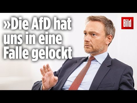 FDP-Chef Lindner zu Thüringen: „Ich habe nicht kommen sehen, dass die AfD uns in eine Falle lockt“