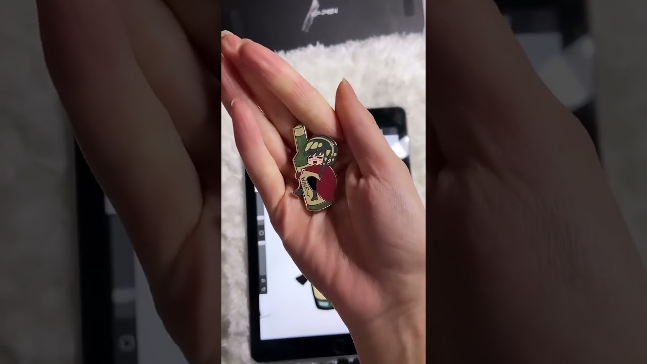 When the art becomes a reality! #art #anime #yorforger #pins #collection #animeedit #spyxfamilyedit