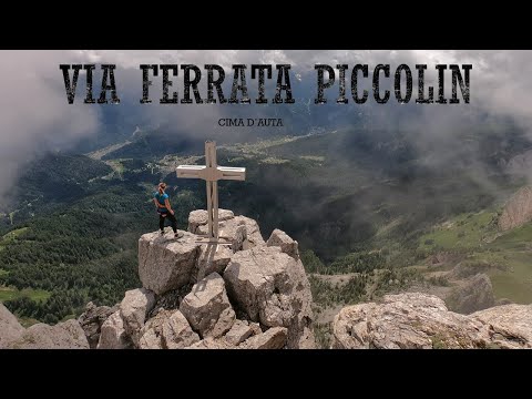 Via ferrata Piccolin  - Cima D'Auta Orientale ▲ Gruppo della Marmolada - Dolomiti di Fassa