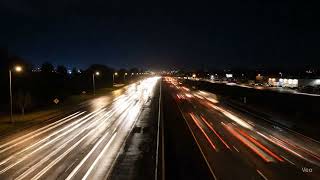 Night Highway Timelapse Video NC free to use give credit