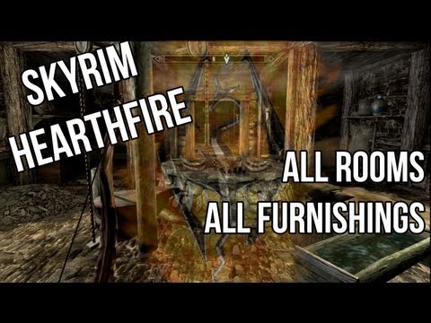 Skyrim Hearthfire: All Rooms and Furnishings Complete