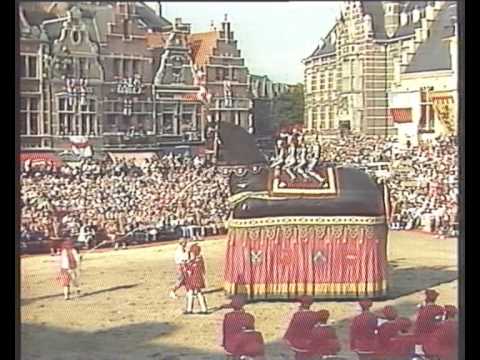 ROS BEIAARD 1990 full entry Grote Markt DENDERMONDE