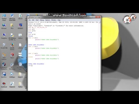 Python programlama dersi #4 - Koşullu deyimler (if,else,elif) - conditional statements