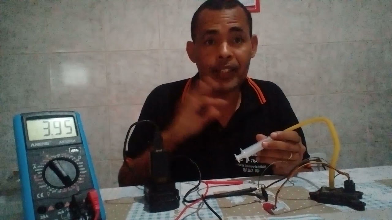 Testando um sensor Map