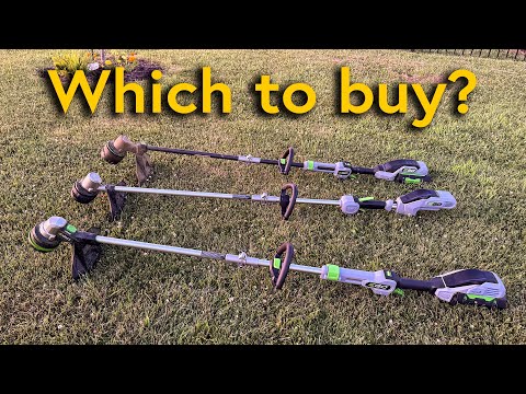 Ultimate Ego String Trimmer Comparison: 16" Carbon Fiber, 15" Powerload & 15" Rapid Reload