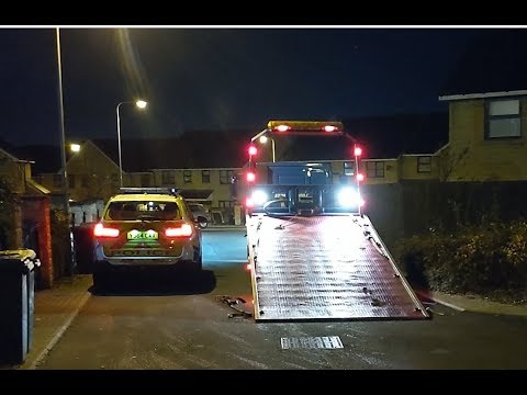 Stolen Range Rover SVR Automatrics MTrack Operation Bradford West Yorkshire Video