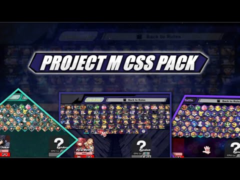 Animated Project M/+/Remix Inspired CSS [Smash Ultimate Mod]