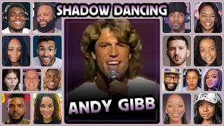 Andy Gibb - Shadow Dancing - Reaction Compilation (Breaking Hearts)
