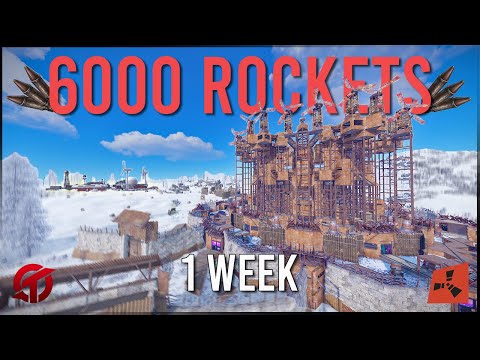 Rust ZERG Movie | How OT shot 6000 ROCKETS in 1 WEEK