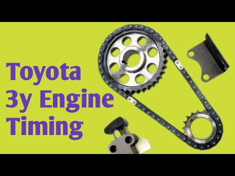 Toyota 3y engine timing fitting 