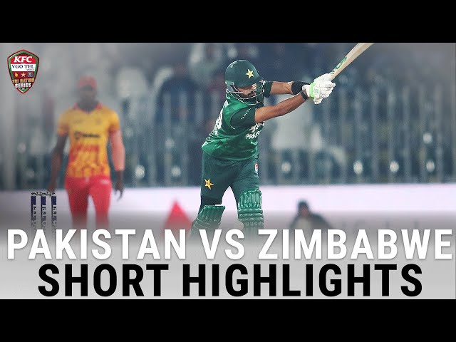 Short Highlights | Pakistan vs Zimbabwe | Match 01 | Tri Nation Series | PCB | M2T1U